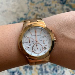 Michael Kors Rose Gold Watch